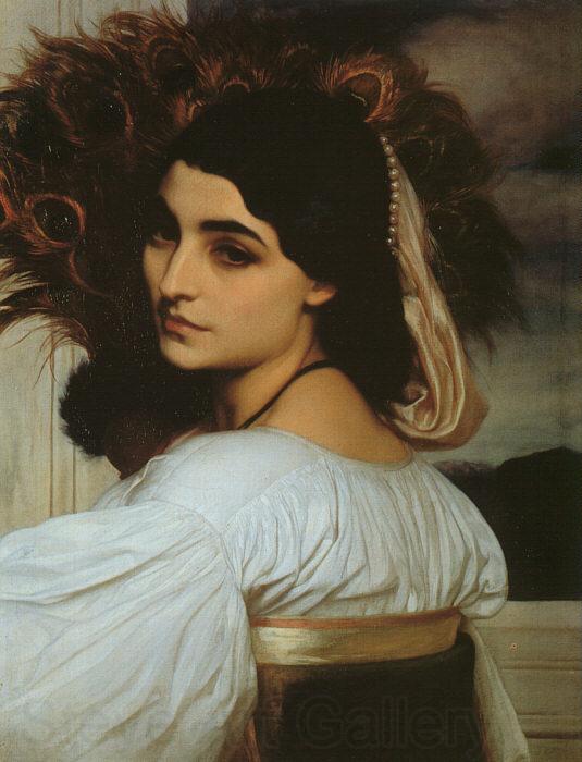 Lord Frederic Leighton Pavonia Spain oil painting art